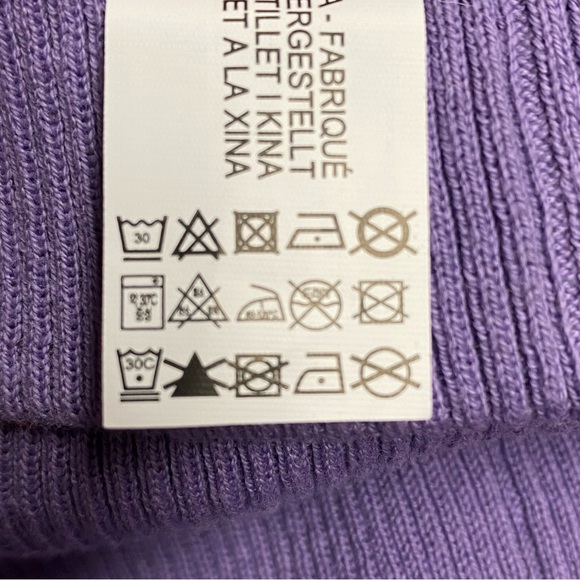 NWT. Zara Good Things Ahead Authentic Edition Light Purple Beanie.  Size 10-14. - Picture 7 of 7